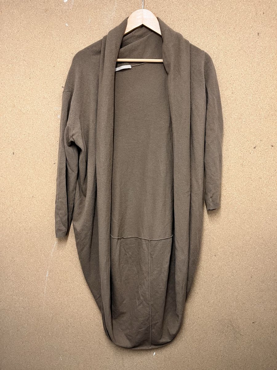 Stefanel Giacche: Stefanel draped long cardigan size S, Wool – Usato da Lausanne venduto da Danash