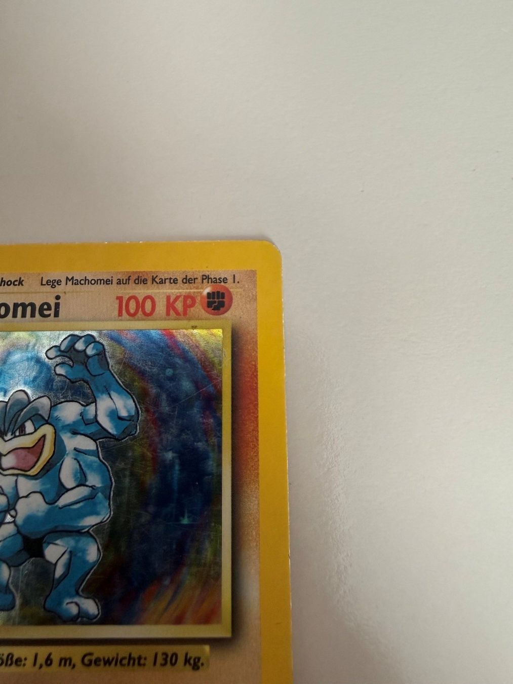 Pokémon Carte collezionabili: Pokemon Machomei Holo - 1st edition German – Usato da Chiggiogna venduto da TheLegend88 3