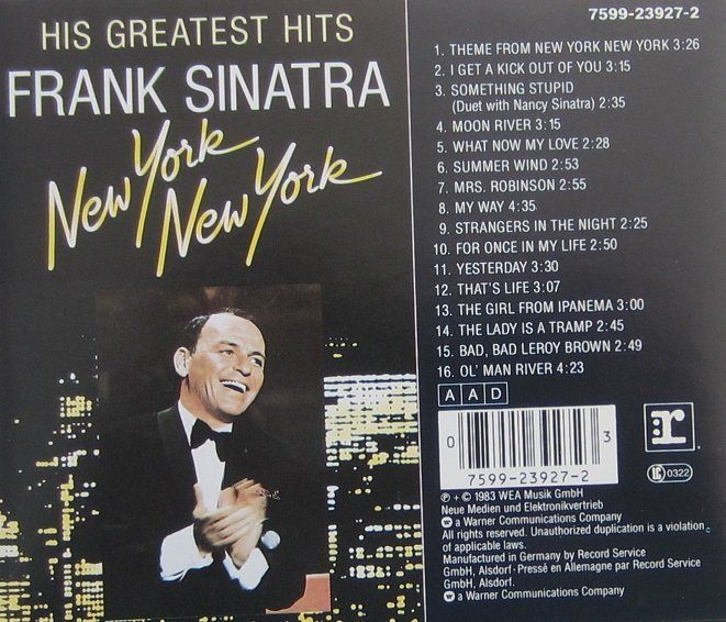 Frank Sinatra New York New York Kaufen Auf Ricardo