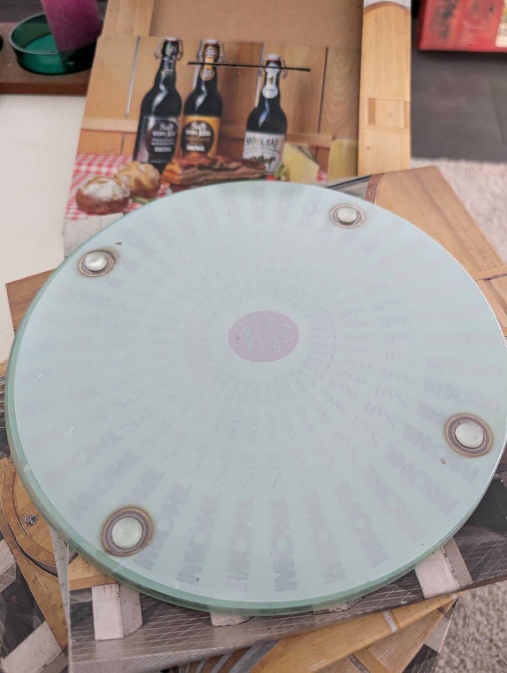 Piatti: 5 x Möhl Saft vom Fass Vesper Teller – Nuovo e nell'imballaggio originale da Vilters venduto da tha-tha 2