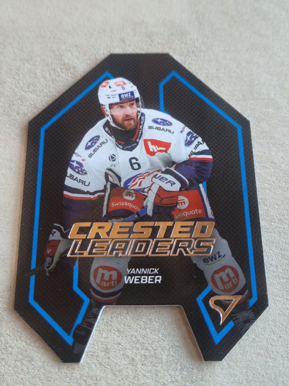 Sportzoo Sammelbilder & Trading cards: Sportzoo Crested Leaders  Weber  CL-02  Zürich – Gebraucht aus Bouveret von hckoala