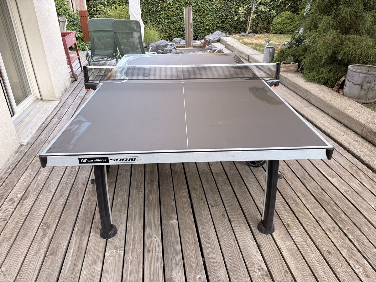 Cornilleau Tischtennis: Ping pong Tisch corrnilleau 500m – Gebraucht aus Bassersdorf von nik_5x92 5