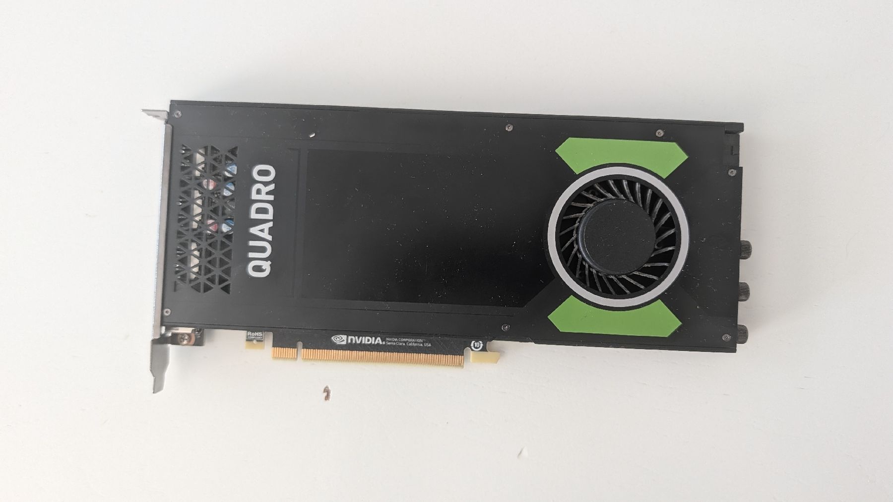 Nvidia Schede grafiche: Nvidia Quadro P4000 – Usato da St. Gallen venduto da fra_f7lb