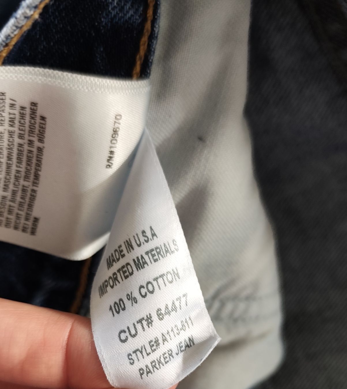 Agolde Jeans: Agolde jeans Parker 28 – Neuf (Voir description) à Martigny par Seuph02 7