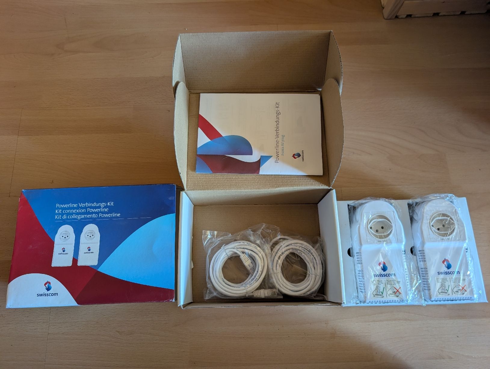 Swisscom Wlan: Swisscom Powerline Set – Neu (gemäss Beschreibung) aus Albligen von Kuriii 2