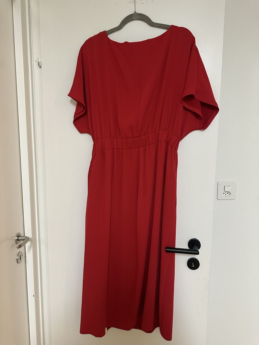 Vestiti: Rotes Kleid Gr. 48-50 – Usato da Volketswil venduto da Sina008 3