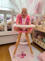 Baby Born Puppenhochstuhl, neuwertig, Top Zustand!