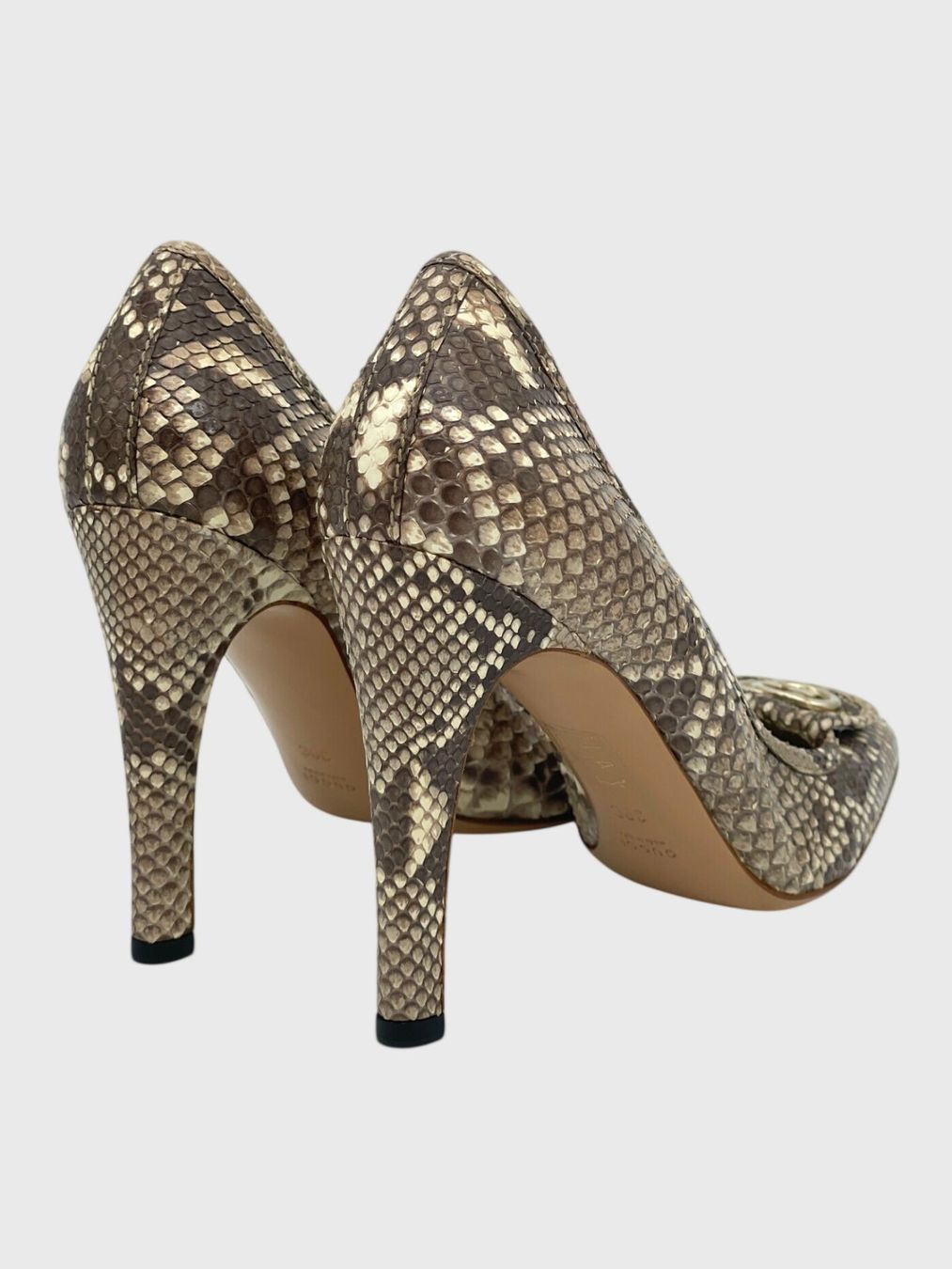 Gucci Chaussures femmes: Gucci Python GG Pump EU 39 Mehrfarbig – Neuf (Voir description) à Zürich par shoe_shop 3