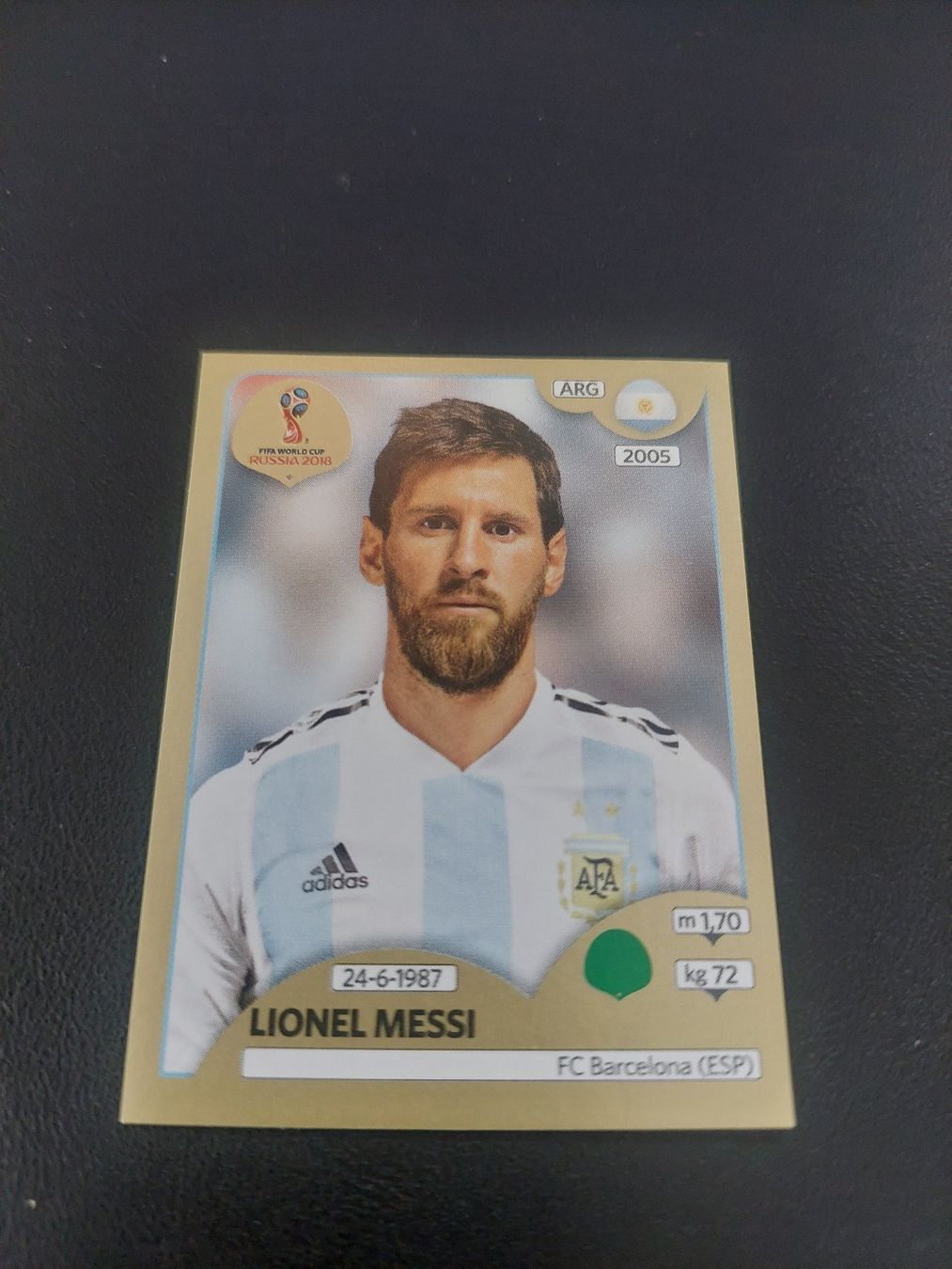Panini Carte collezionabili: RUSSIA 2018- MESSI – Usato da Biel/Bienne venduto da Deboma
