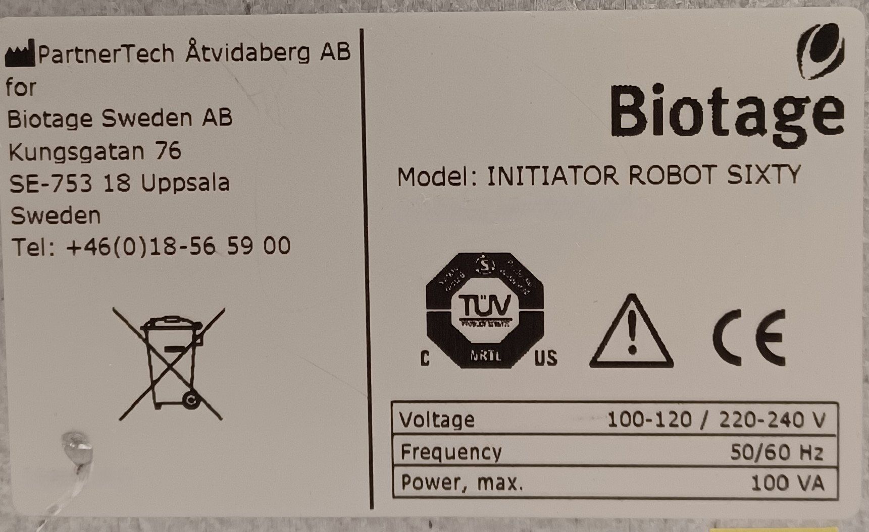 Laborzubehör: Biotage Initiator+ & Robot Sixty Microwave reactor – Defekt aus Niederdorf von LeptonAG_Labor 6