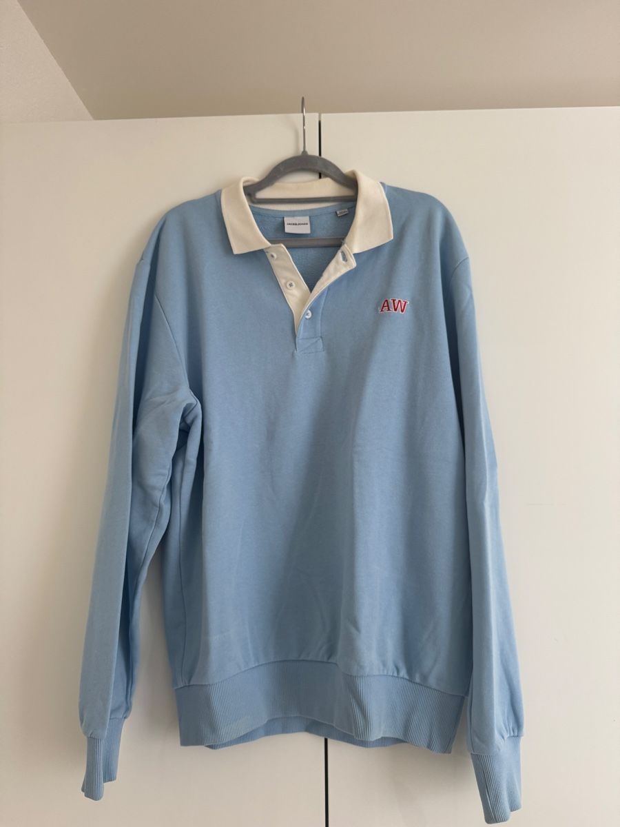Jack & Jones Pulls & Sweat-shirts: Polo Pullover Jack&Jones hellblau – D'occasion à Frauenfeld par ani_pdx9