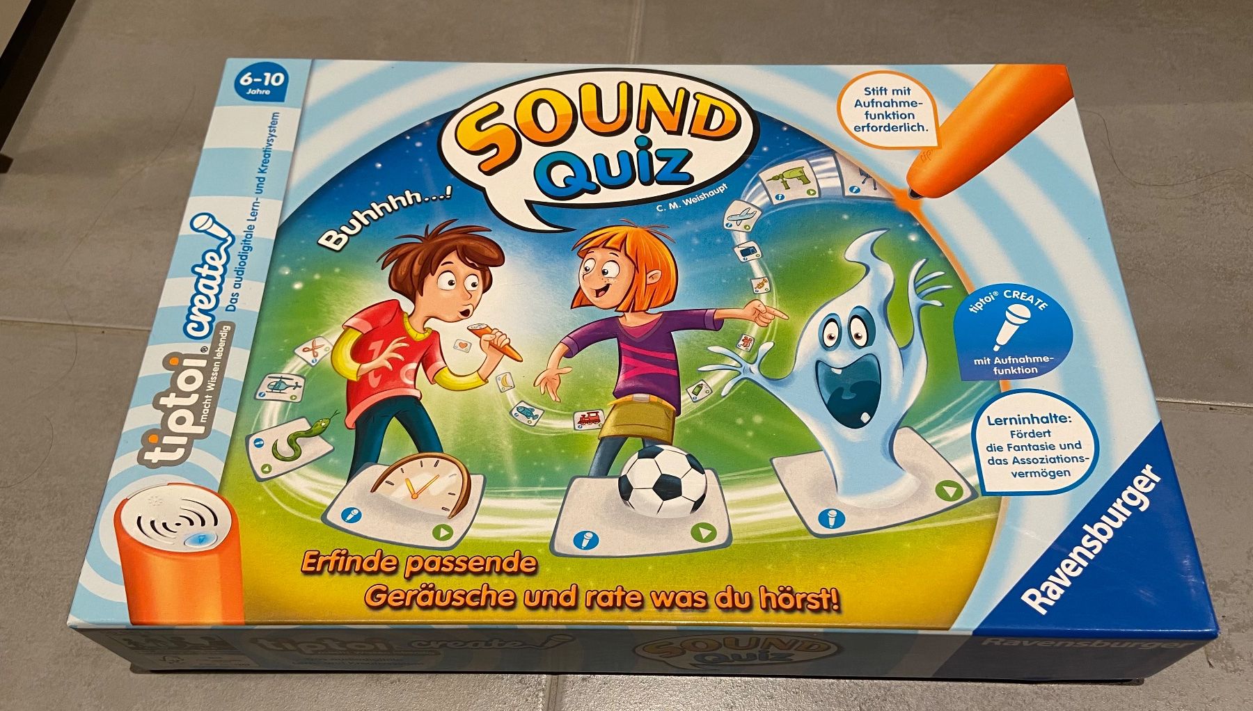 Ravensburger Giochi: Ravensburger TipToi Create Sound Quiz – Usato da Horgen venduto da nasten