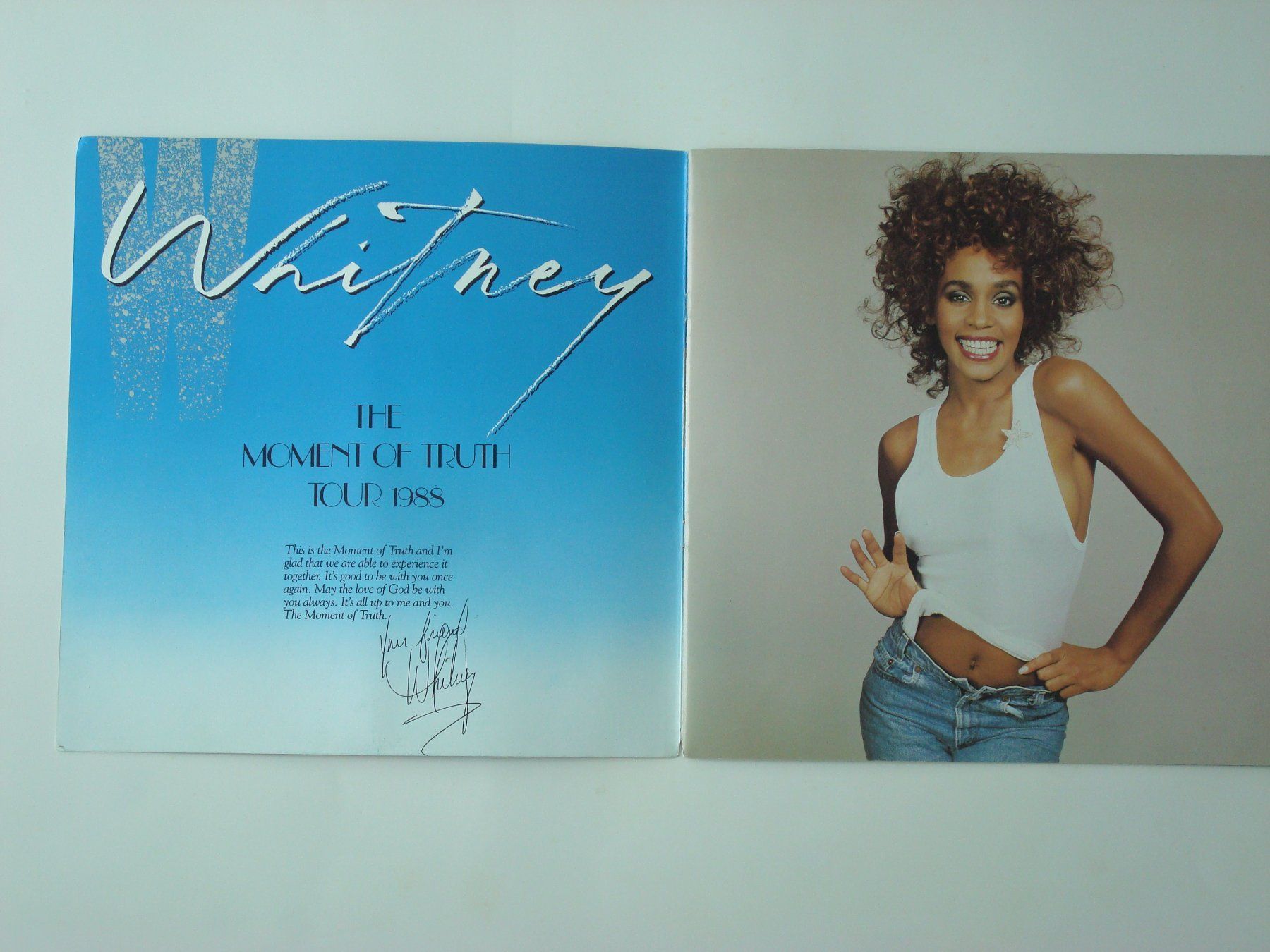 Dokumente: Whitney Houston - 1988 Tour-Programm + Ticket – Gebraucht aus Birmenstorf von Poweroldies 3