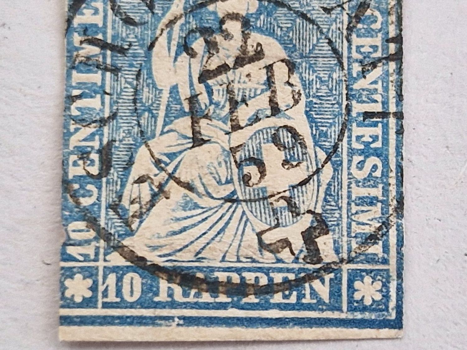 Tutti i francobolli: Strubel 23C, ESCHOLZMATT, ab 1.- – Usato da Burgdorf venduto da Glossy01 2