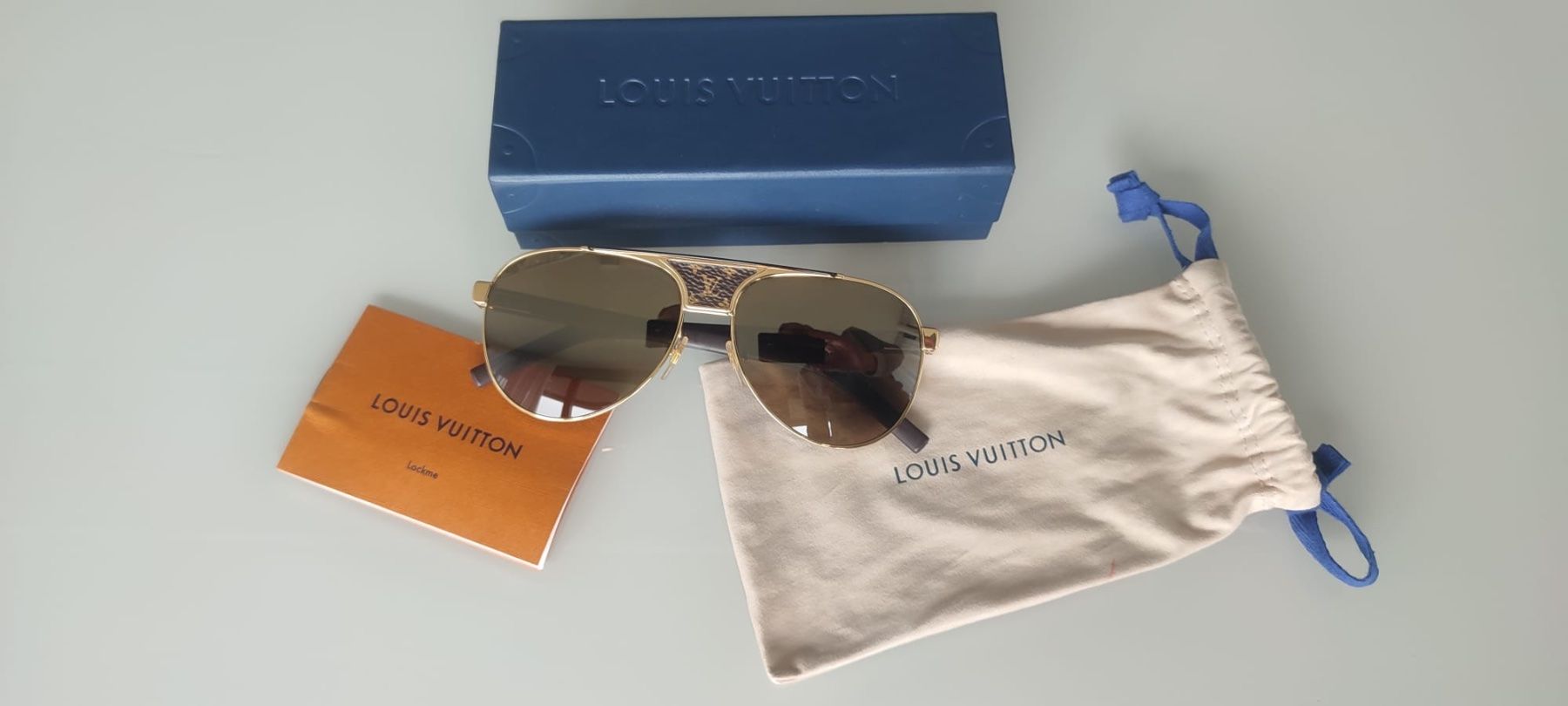 Louis Vuitton Occhiali & Lenti: Original Louis Vuitton Damen-Sonnenbrille – Nuovo (secondo la descrizione) da Reinach BL venduto da Biggi71 3