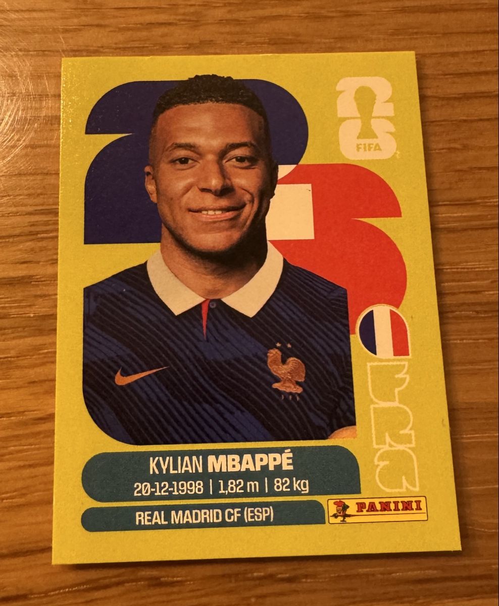 Panini Carte collezionabili: Panini Worldcup 2026 MBappé FRA 20 – Nuovo (secondo la descrizione) da Bern venduto da tasemrah
