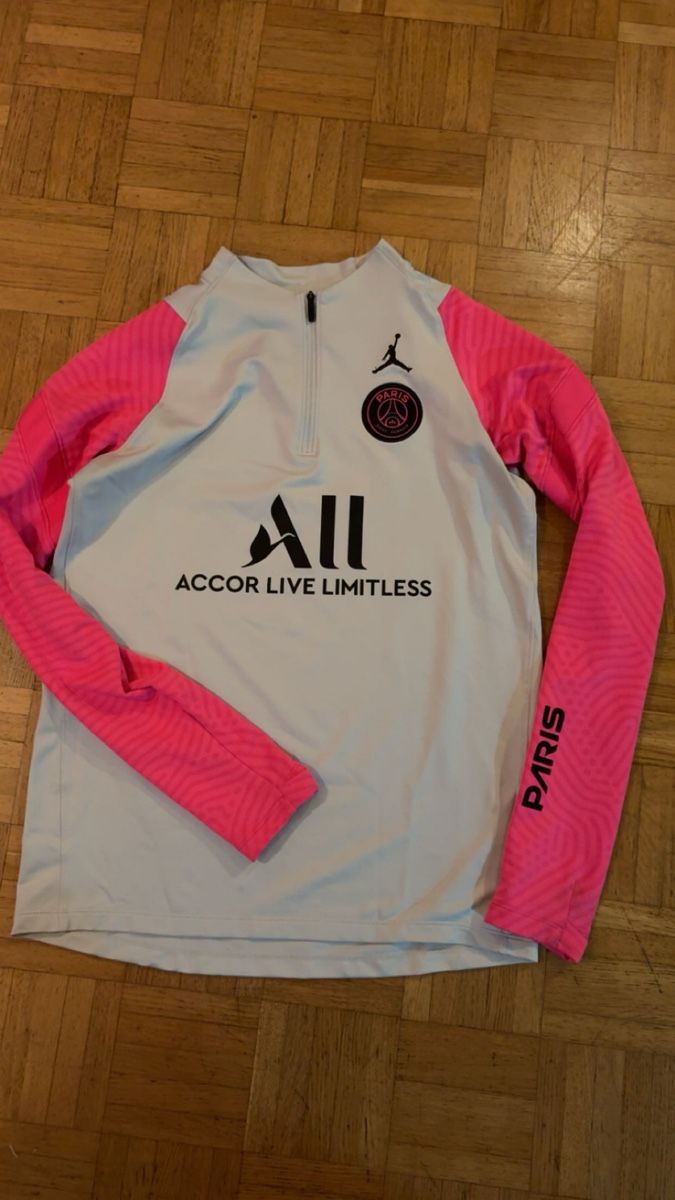 Jordan Giacche: Trainingsjacke PSG Weiss-Pink  – Nuovo (secondo la descrizione) da Wallisellen venduto da ac.wa