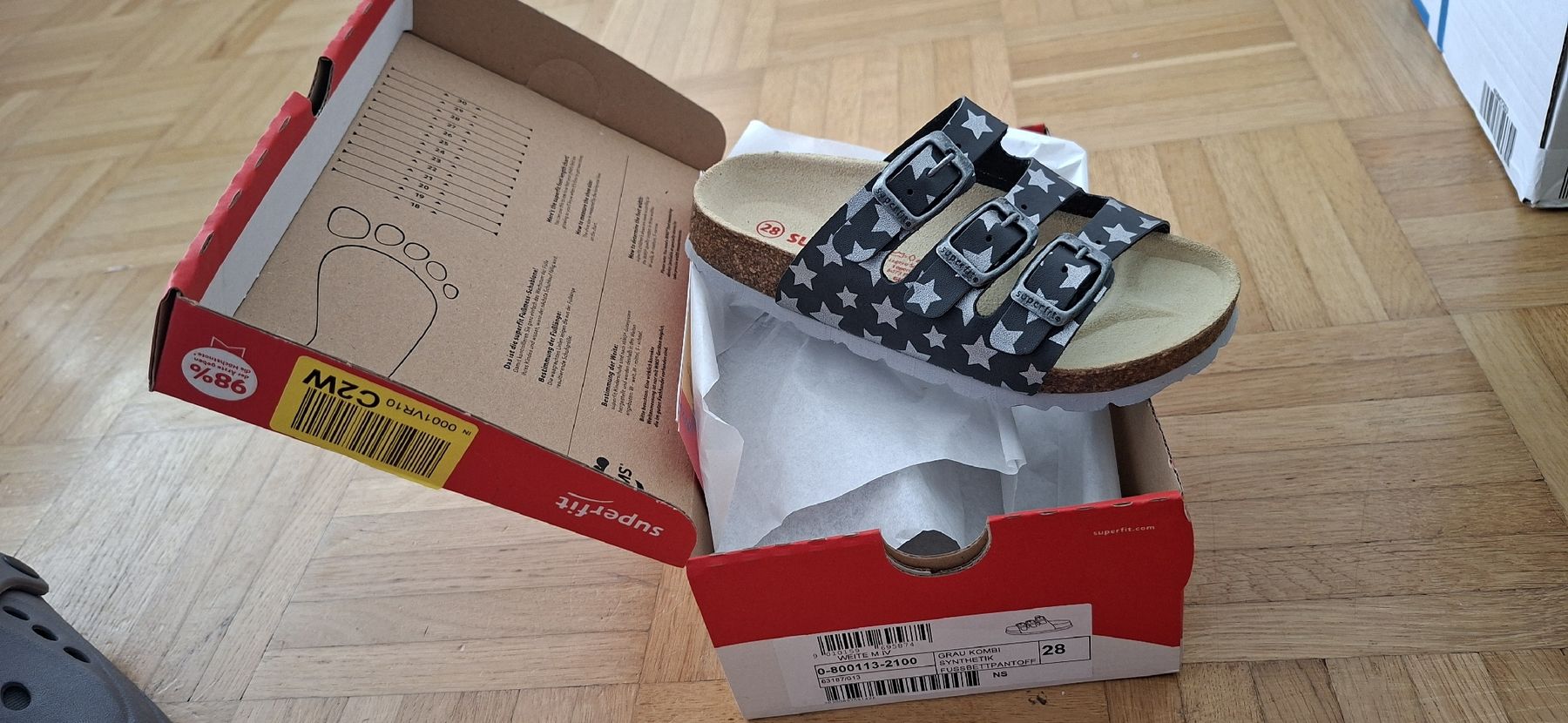 Superfit Schuhe für Mädchen: kinderfinken  – Neu und originalverpackt aus Tuggen von Karin026