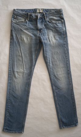 Herren Jeans H.E. by Mango hell-blau Grösse 42 Gebr. Slim St