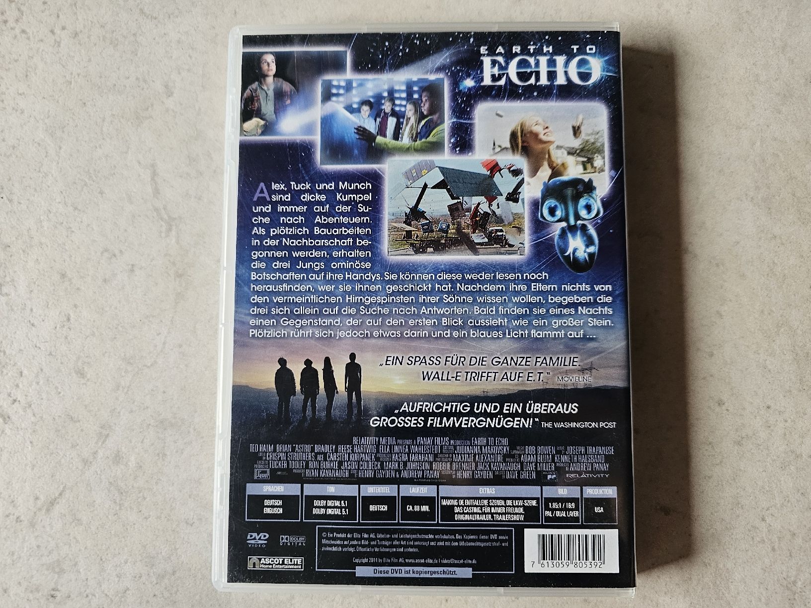 Alle DVDs: Earth To Echo – Gebraucht aus Schneisingen von backstore24 1