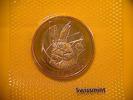 Gedenkmünze 10 Fr. - Hase  - 2020