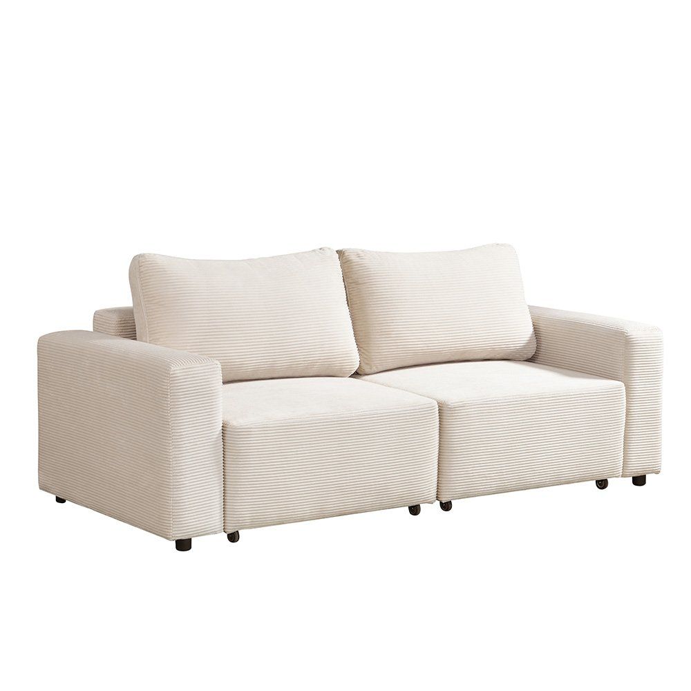 Divani: Modulares Schlafsofa VERA S - 210x92cm Beige – Nuovo e nell'imballaggio originale da Wallenwil venduto da toesstal-vertrieb 2