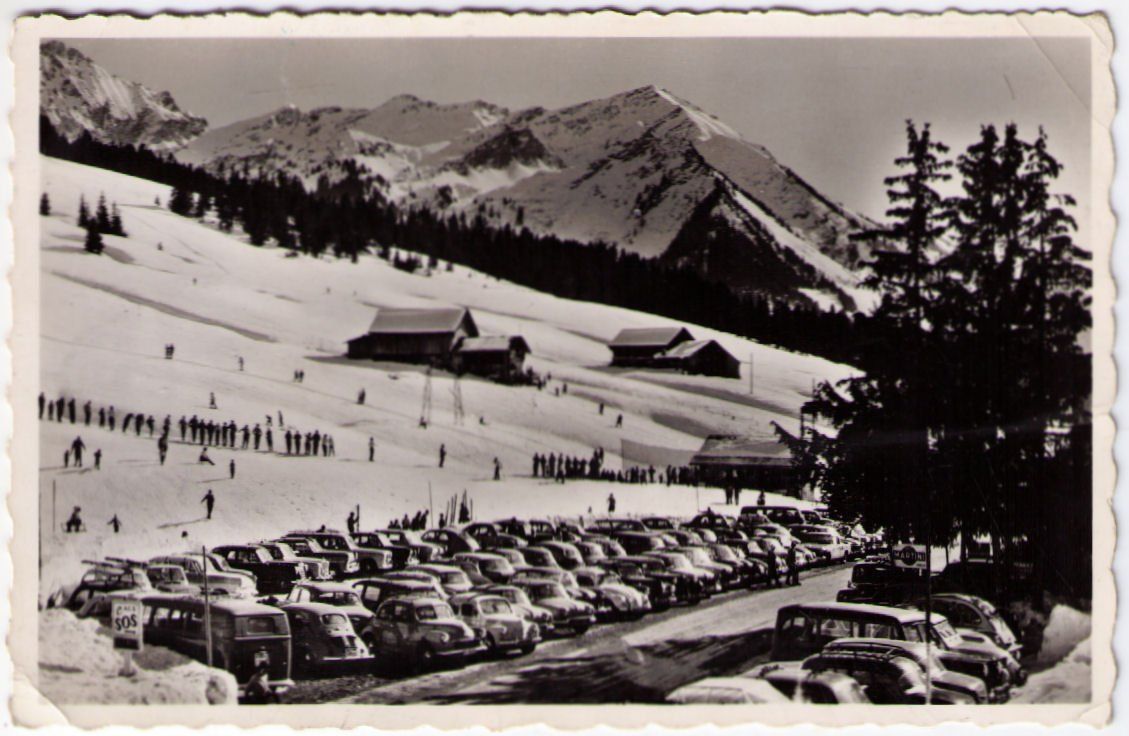 Cartes postales: Col de Mosses - Lécherette Skilift – D'occasion à Binningen par Mountainrider