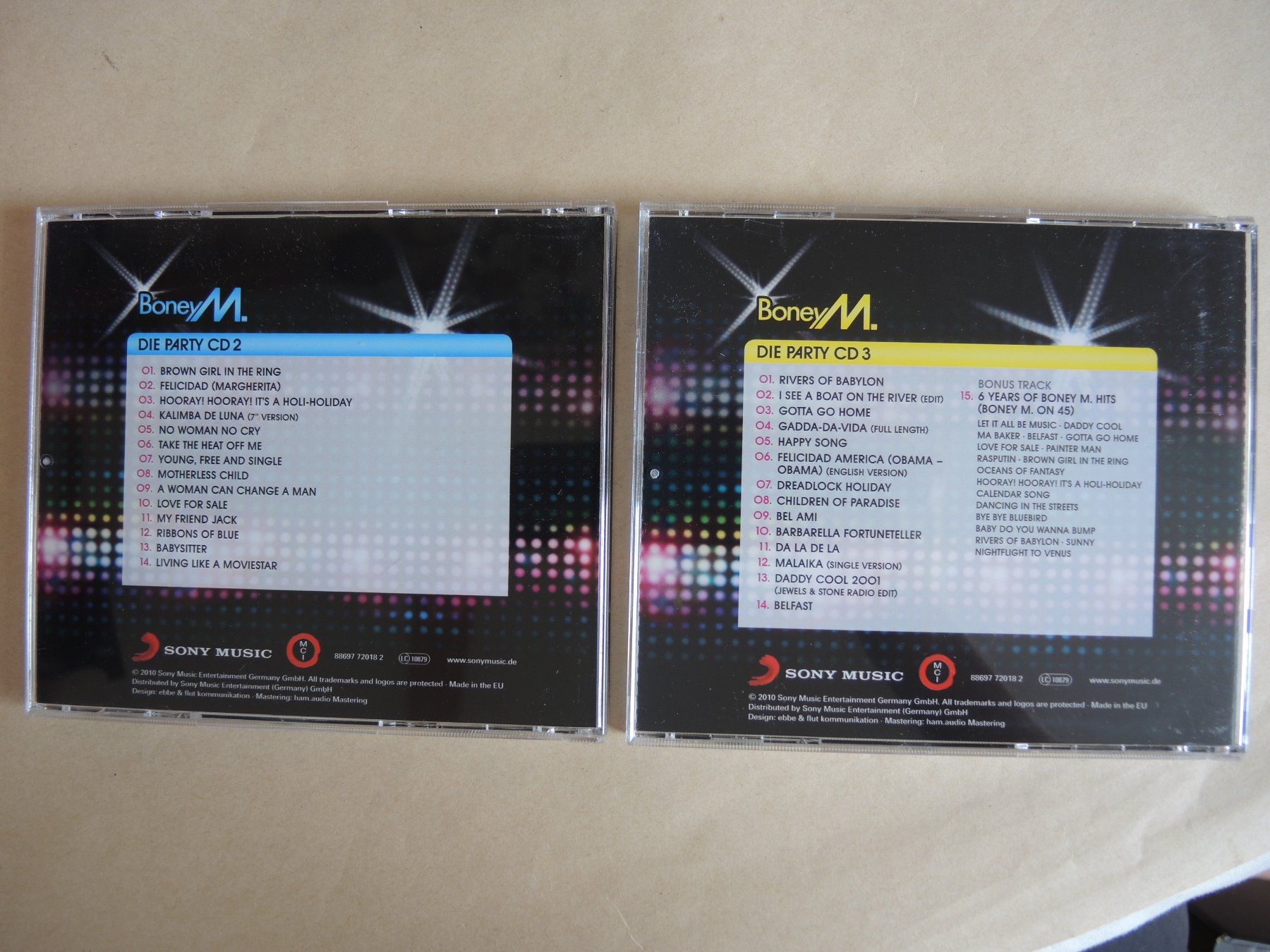 CDs: 2 x CD Boney M. DIE PARTY CD 2 und 3 – Gebraucht aus Rorschach von maeck8 2