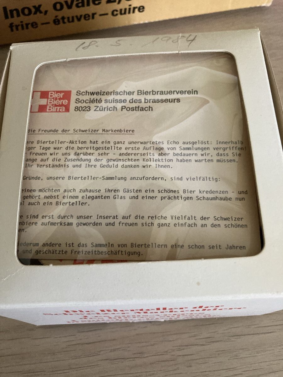 Untersetzer: Konvolut Bierdeckel 50 stk +  – Gebraucht aus Aarwangen von to-hirschi 2