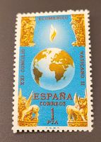 Spanien alte briefmarke