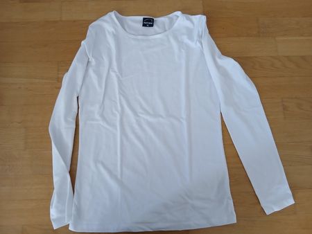 Langarmshirt weiss Marke ARTIME Grösse XL neu