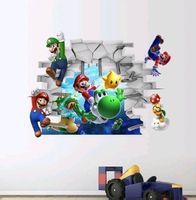 Wandtattoo Mario Bros 48*65 cm