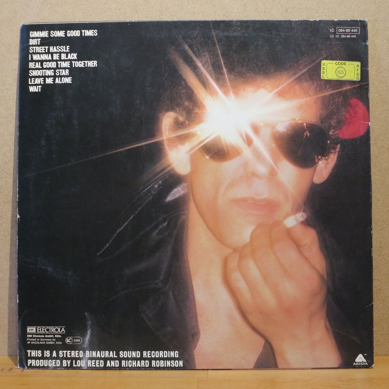 Dischi in vinile: Lou Reed - Street Hassle / LP – Usato da Zürich venduto da Naim60 1