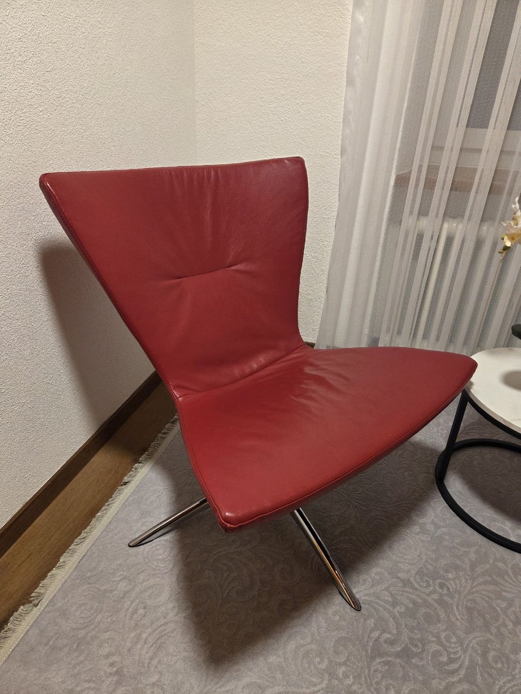 Sessel: Roter Designer Sessel  – Gebraucht aus Domat/Ems von orko