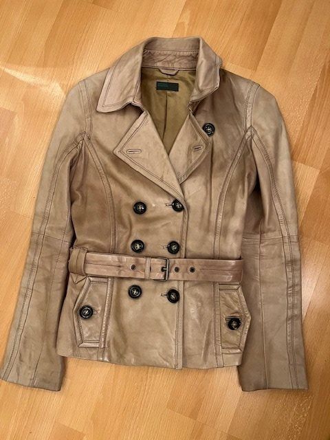 Benetton Giacche: Lederjacke Benetton Gr.34 – Usato da Wabern venduto da MagdalenaWabern