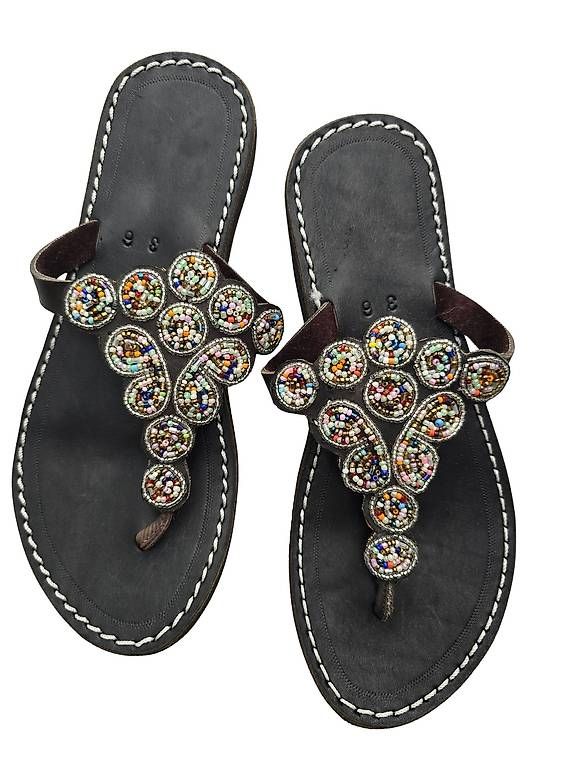 Chaussures femmes: Handgemachte Leder-Sandalen - Silber-Multicolor 36 🔥 50% – Neuf avec emballage d'origine à Brione s. Minusio par Littleninja