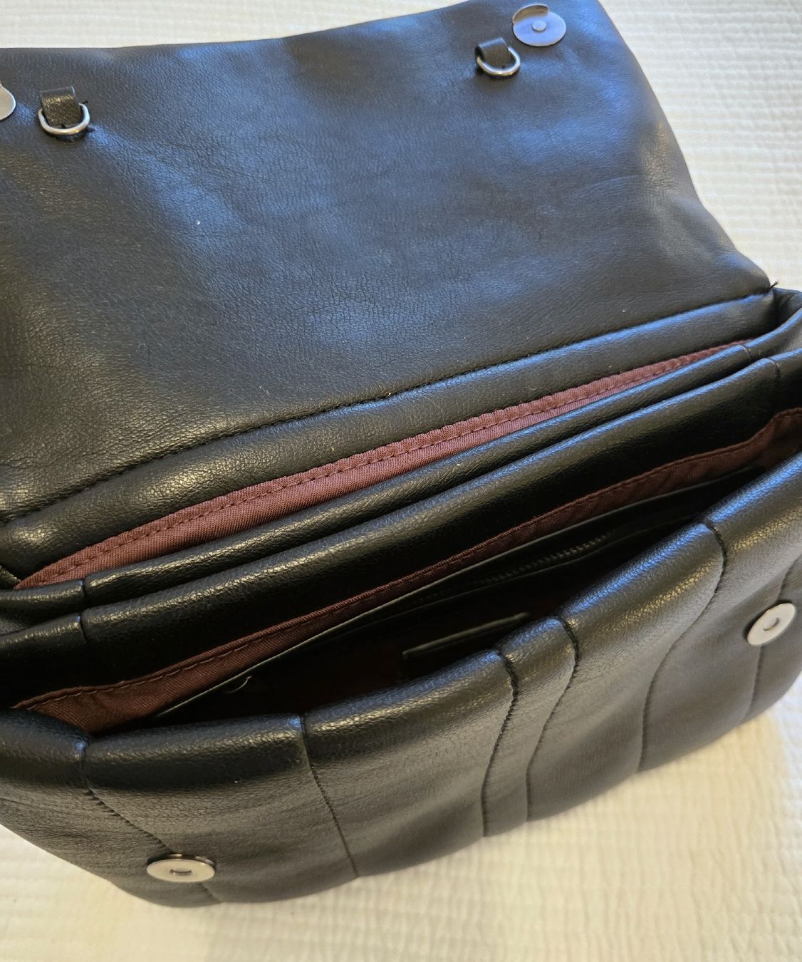 Zara Borse da donna: Sac noir Zara, chaîne argentée – Nuovo (secondo la descrizione) da Genève venduto da cec_d6pg 2