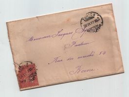 von FRIEDENSHÜTTE nach  BERN am 26. Sept 1877