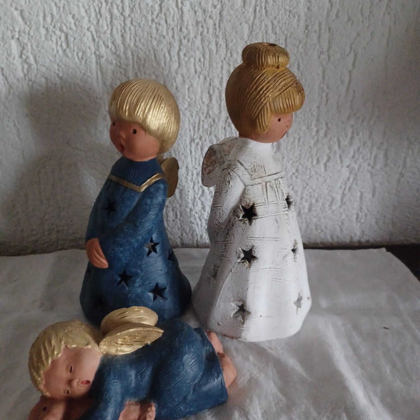 Statuette: 3 orig. Singer Engel – Usato da Abtwil SG venduto da luupsy 2