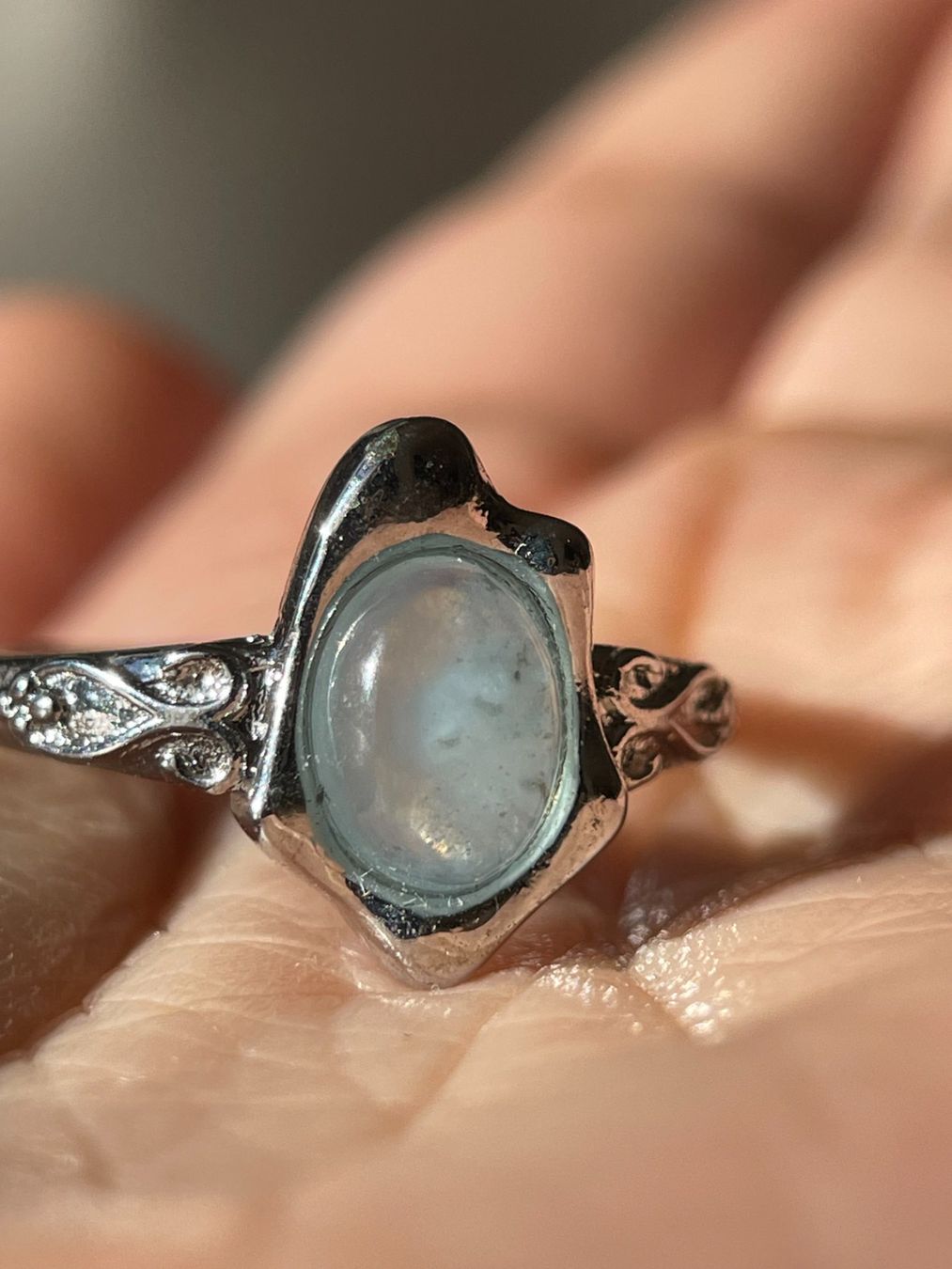 Bagues: 100 % echte rAquamarin-Ring – Edelsteinring – Neuf avec emballage d'origine à Schiers par sisikristall 3