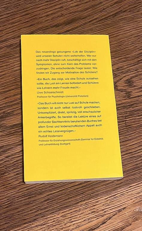 Livres: Lob der Schule - Joachim Bauer – D'occasion à Zürich par bettinaamacher 1