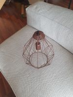 Lamp Shade Geometric Copper Metal Pendant Light like new