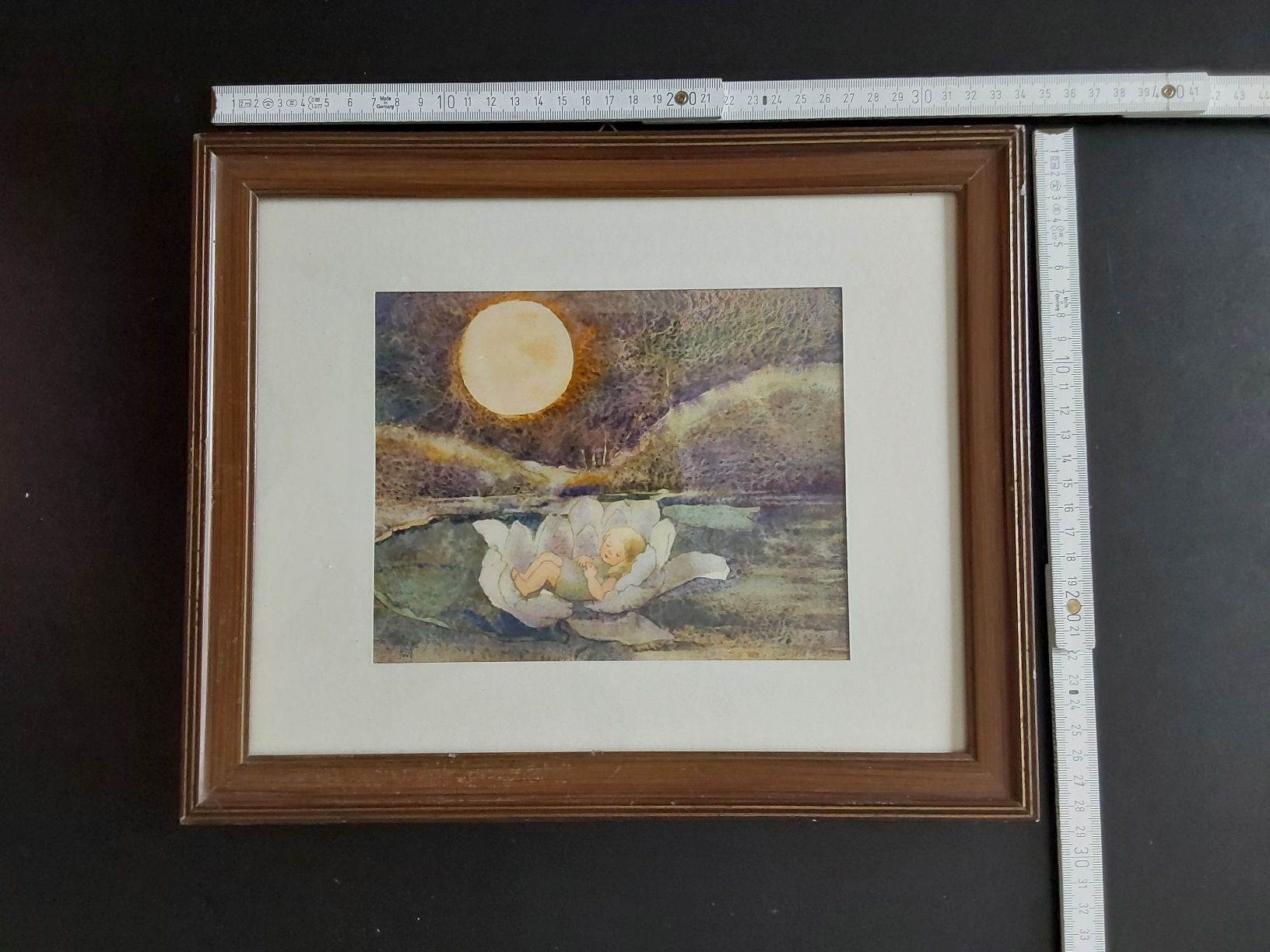 Arts picturaux & lithographies: Mili Weber. Lithographie mit Rahmen 34,5x 28cm. – D'occasion à Steinach par Chilli1957 1