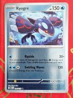 Kyogre - Reverse Holo Pokemon Mega Evolution