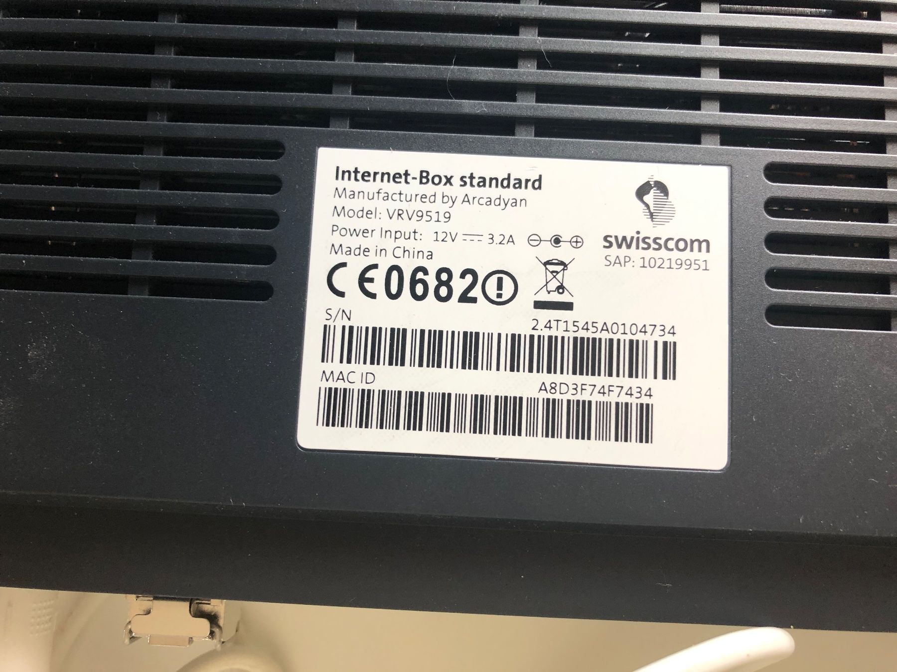 Swisscom Modem & Router: Internet Router, Internet-Box – Usato da Rothenburg venduto da RaSab 2