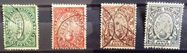 1940 Vatikan - Heiliges Jahr Satz Gest. Mi- 17- 20 / € .65