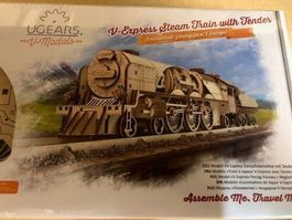 MODELL UGEARS LOKOMOTIVE MODELLBAUSATZ