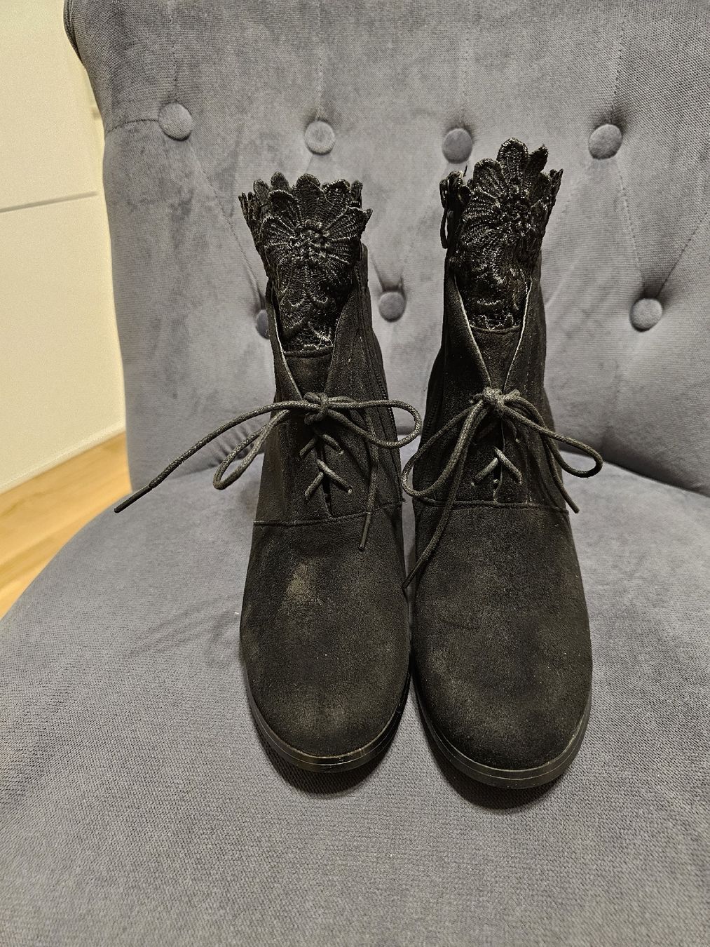 Scarpe da donna: bottines noires T.38 – Usato da Bulle venduto da Diamant.15 2