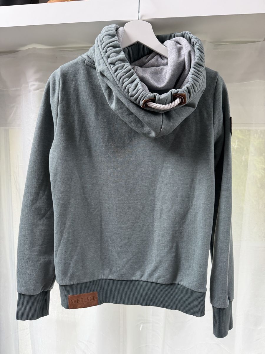 Naketano Maglioni & Felpe: Naketano Kapuzenpullover, Graumeliert, Grösse M, Top! – Nuovo (secondo la descrizione) da Bannwil venduto da Anoia 3