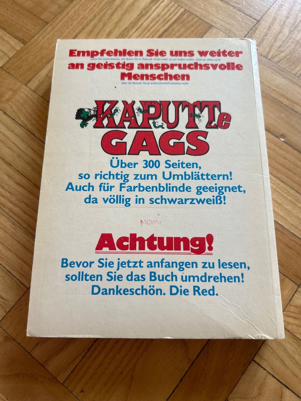 Fumetti: Kaputte Gags – Usato da Urdorf venduto da 2msa2 1